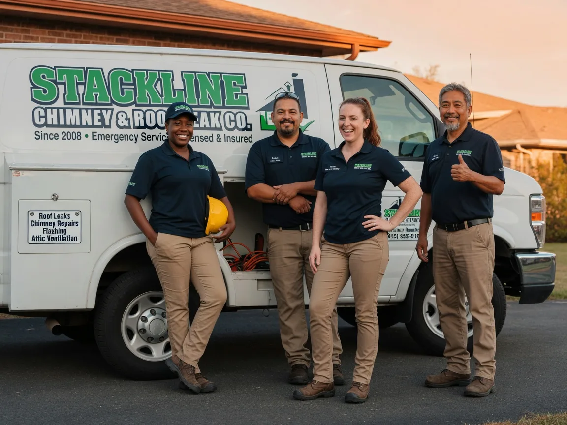 Chimney flashing repair company in Menominee, MI